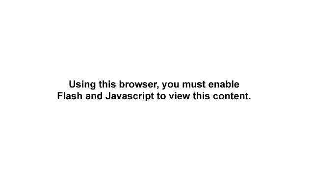 Cannot Display Content